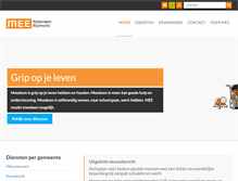 Tablet Screenshot of meerotterdamrijnmond.nl